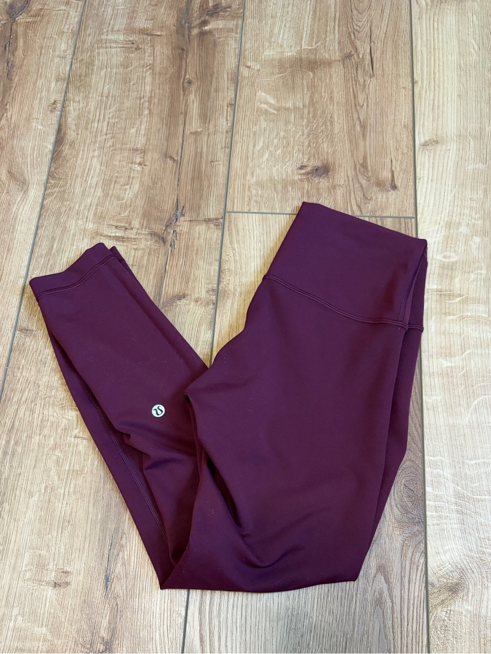 lululemon athletica Burgundy High-Rise Leggings